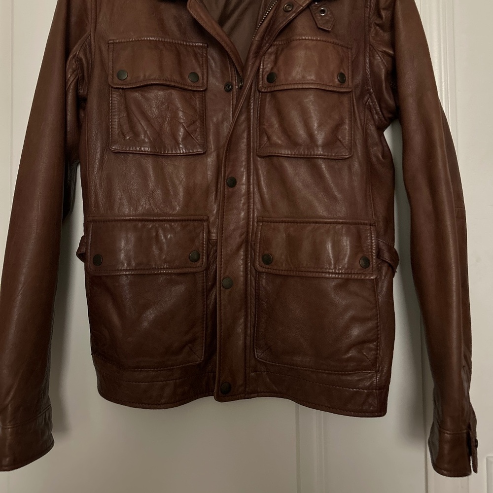 Leather jacket